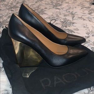 Raoul leather heels